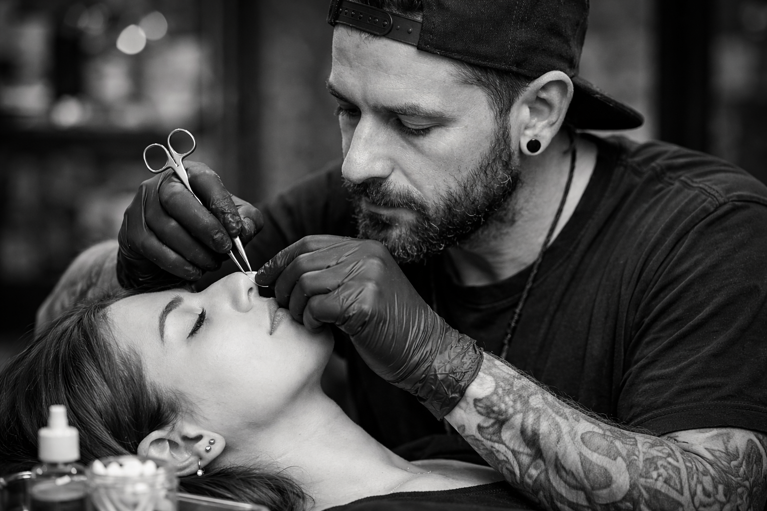 Cura del piercing
